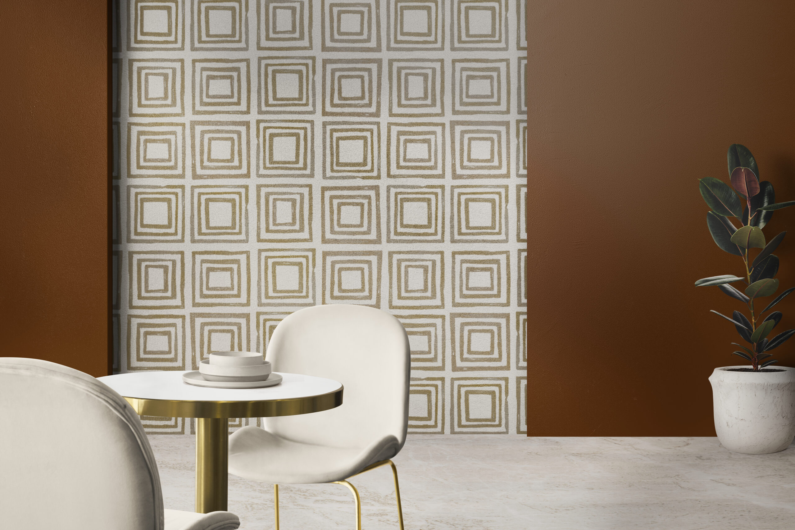 Modern luxury authentic dining room interior design Modern luxury authentic dining room interior design